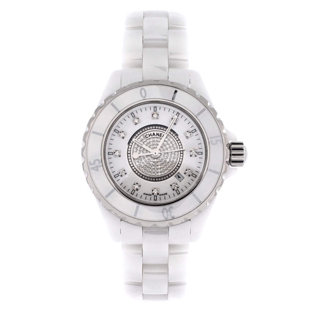 Chanel 38 J12 Pave Automatic Watch
